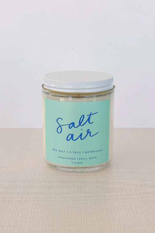 Salt Air Jar Candle