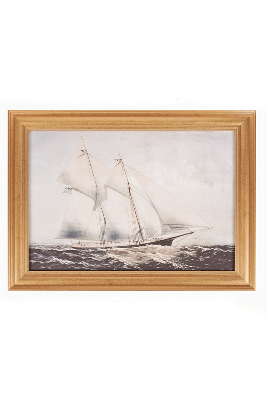 Schooner Framed Wall Art