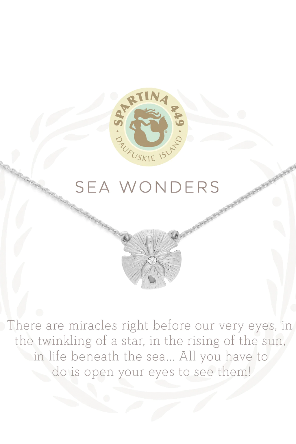 Sea La Vie Silver Necklace