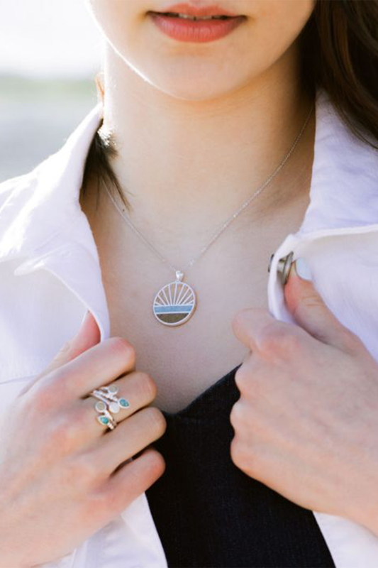 Shoreline Necklace - Turquoise