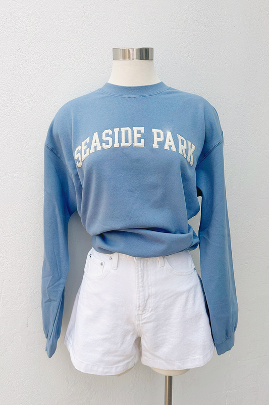 Seaside Applique Crewneck