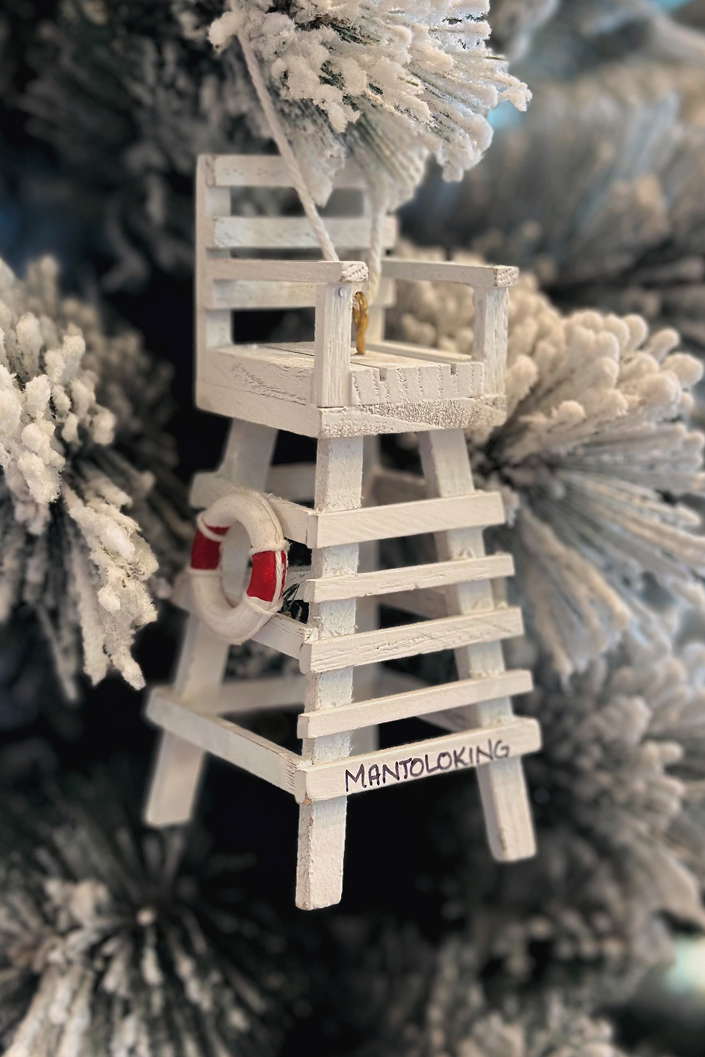 Lifeguard Chair Ornament