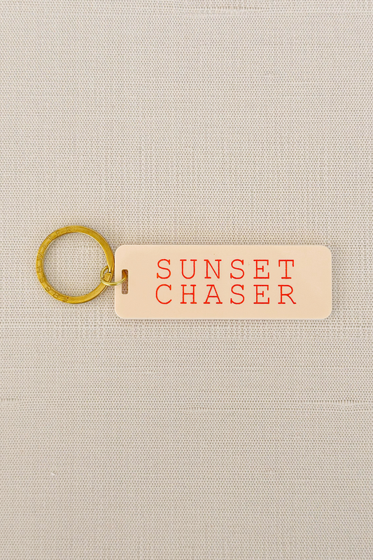 Sunset Chaser Keychain-Orange Sherbet