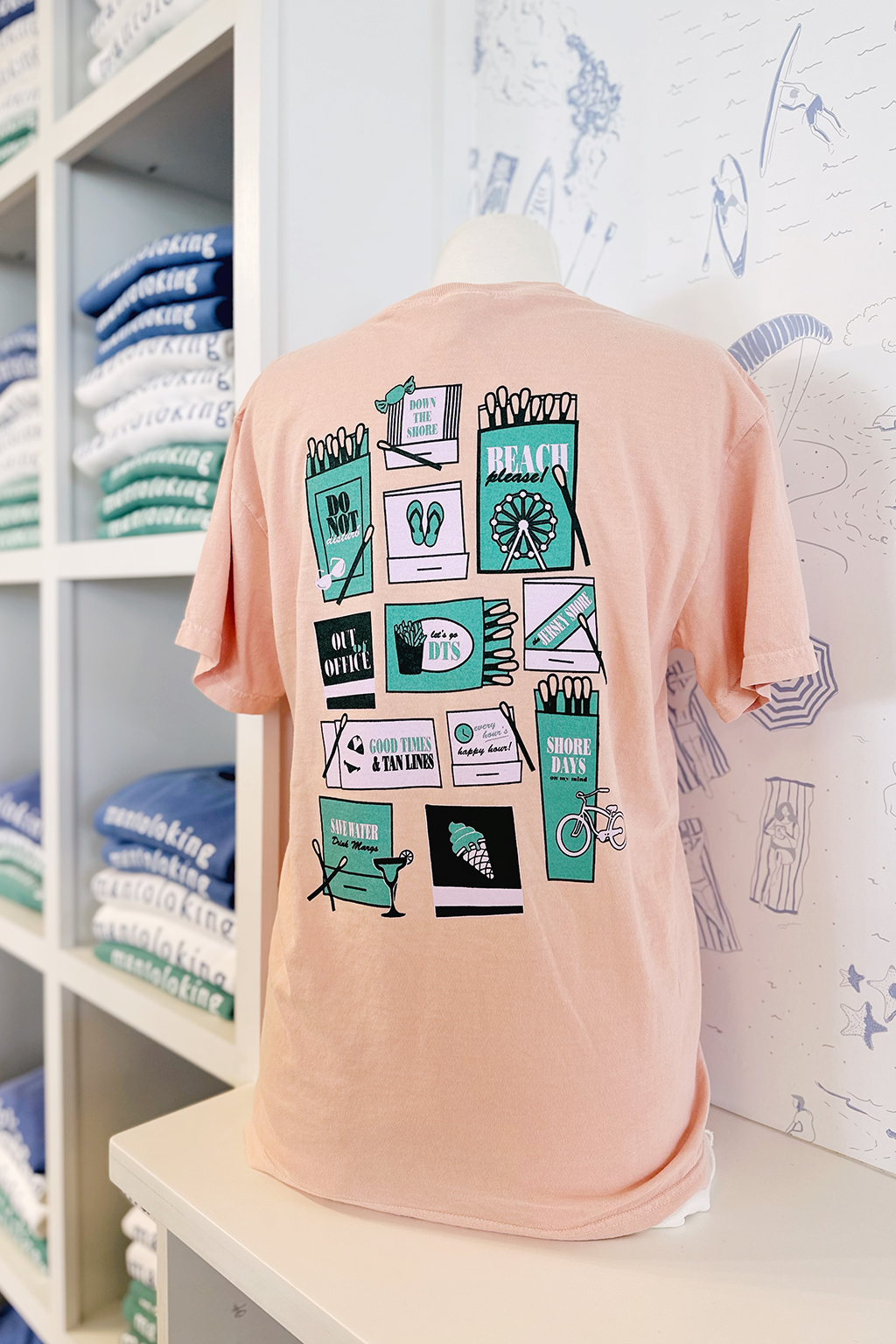 The Shore Match Box Tee