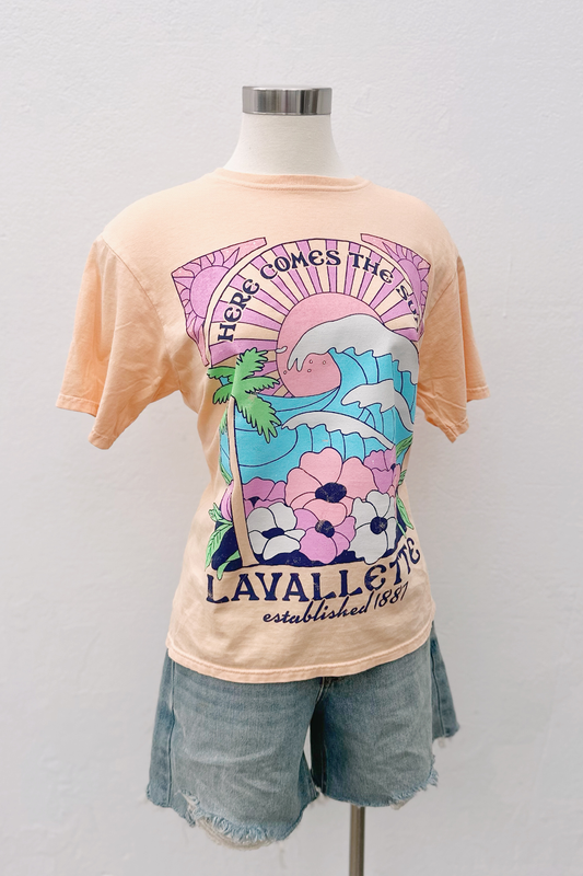 Here Comes the Sun Lavallette Tee