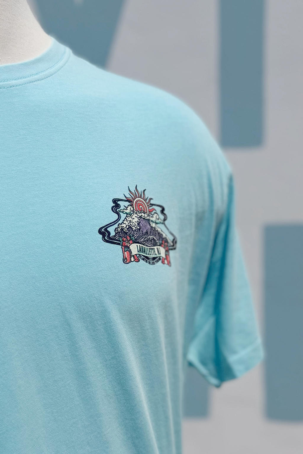 Vintage Waves & Flowers Tee