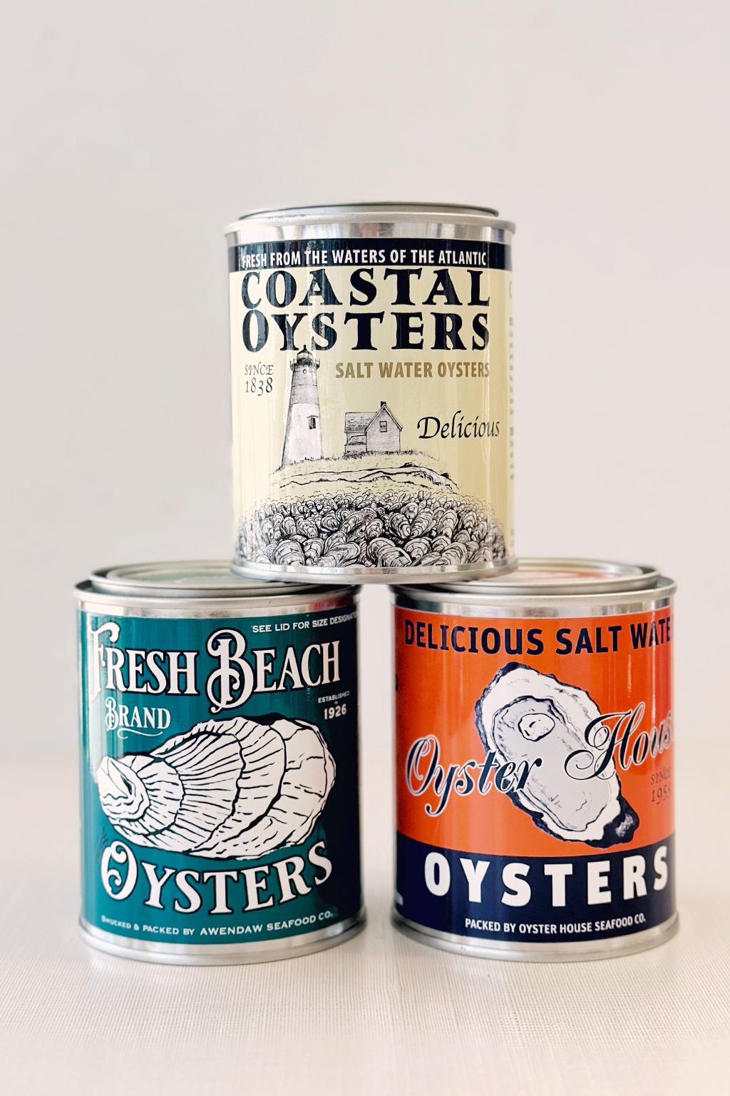 Vintage Oyster Candles