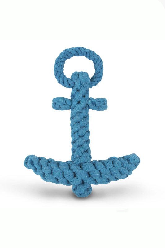 Anchor Knotted Rope Toy