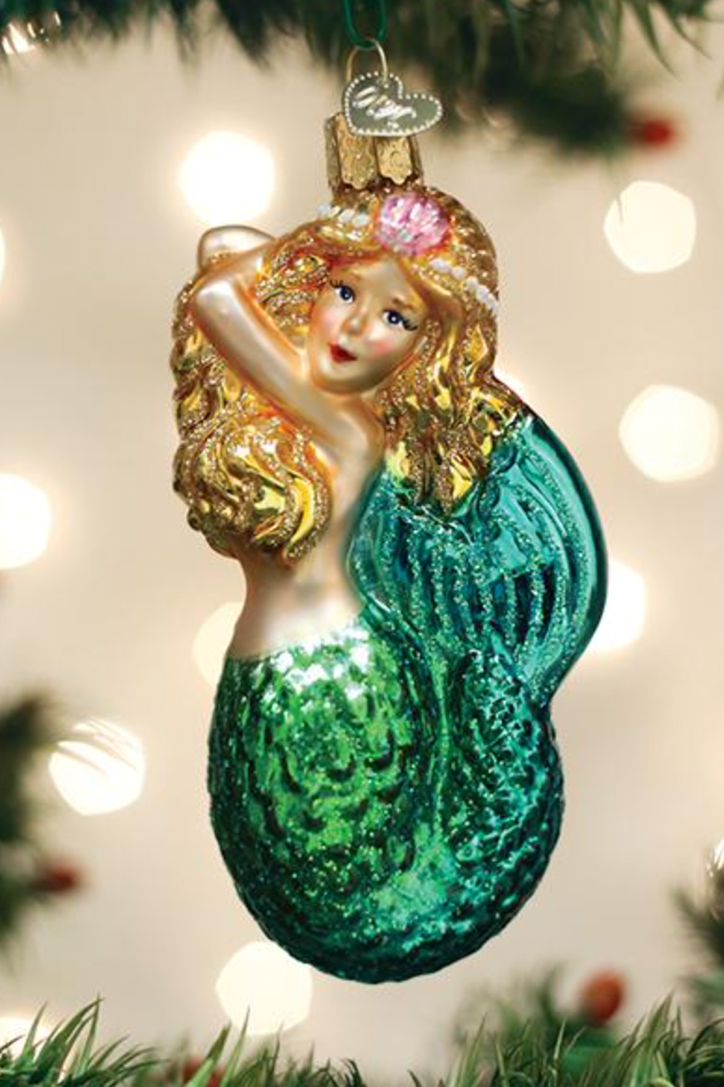 Seashell Mermaid Ornament