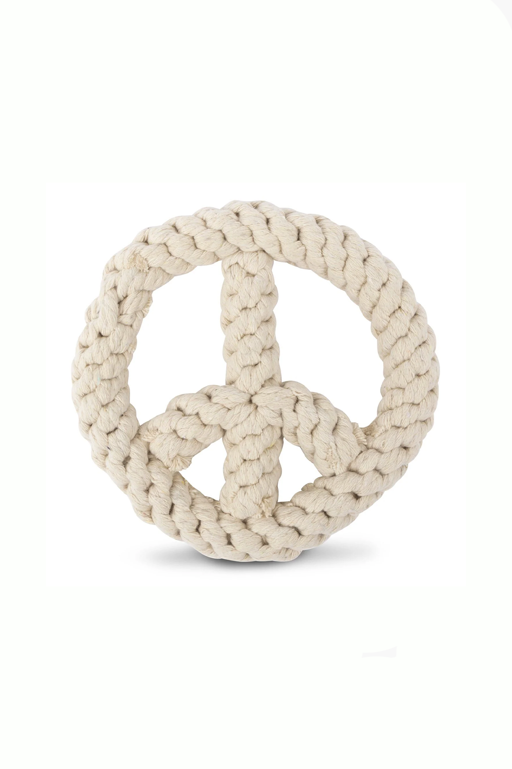 Peace on Earth Rope Dog Toy